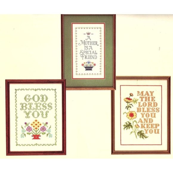Gloria and Pat Its The Thought That Counts Counted Cross Stitch Patterns - Picture 7 of 12